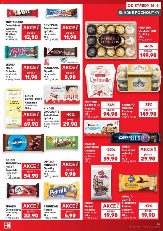 Nový Kaufland leták od 16.09.