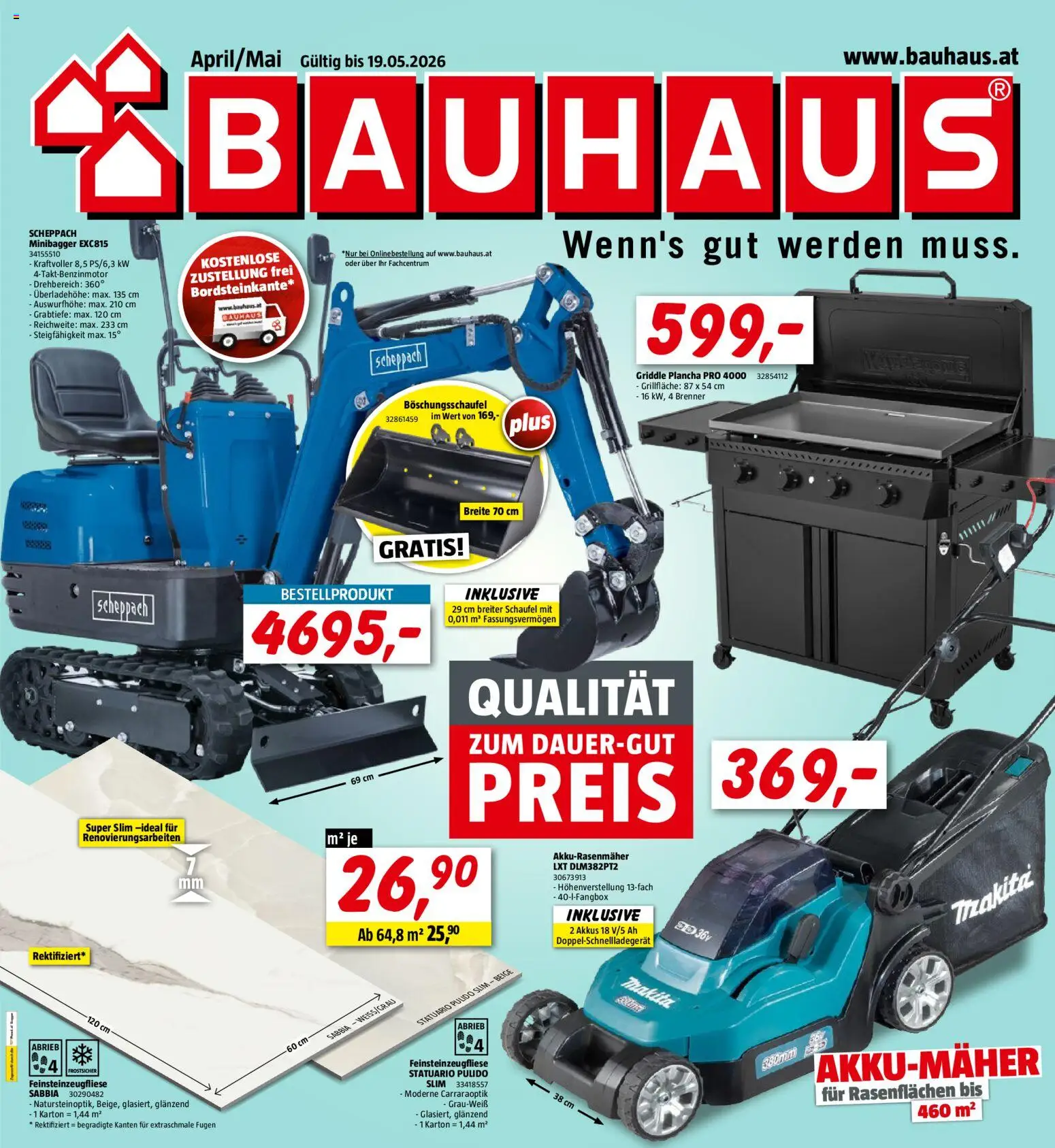 Vorschau der Angebote: Bauhaus Bauhaus Prospekt aktuell gültig ab 29.04.2026