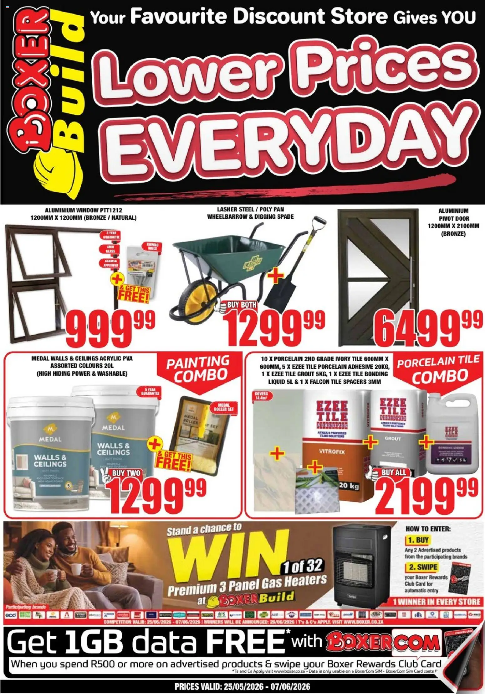 Preview of Boxer flyer valid from 25/05/2026