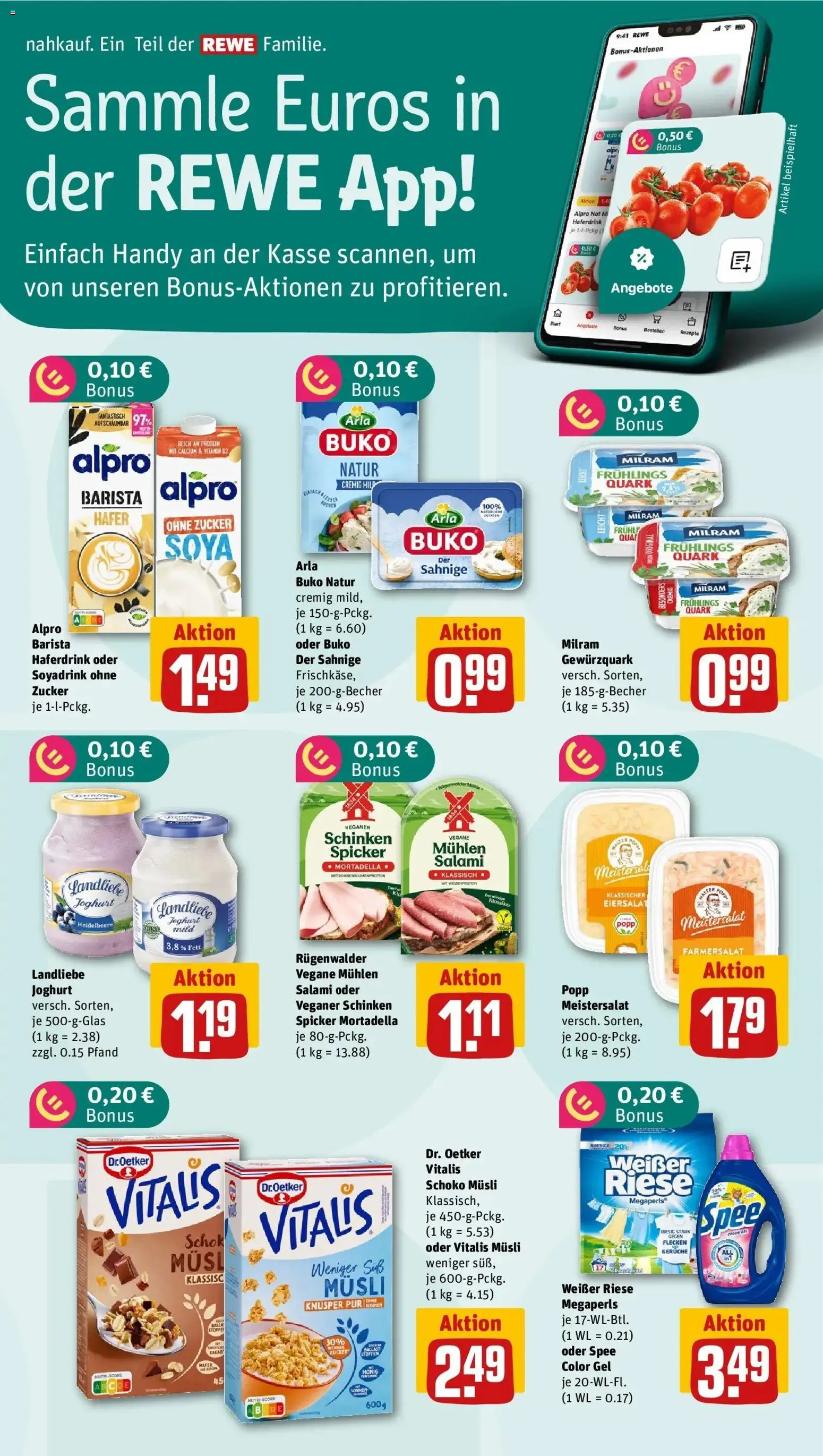 Vorschau von dem Prospekt des Geschäftes Rewe, gültig ab dem 12.10.2026