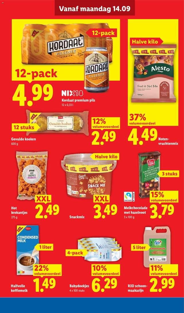 Nieuwe Lidl folder vanaf 14-09
