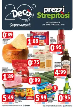 Anteprima dell'opuscolo Decò volantino Supermercati Lazio dal negozio Decò valido da 20/05/2026