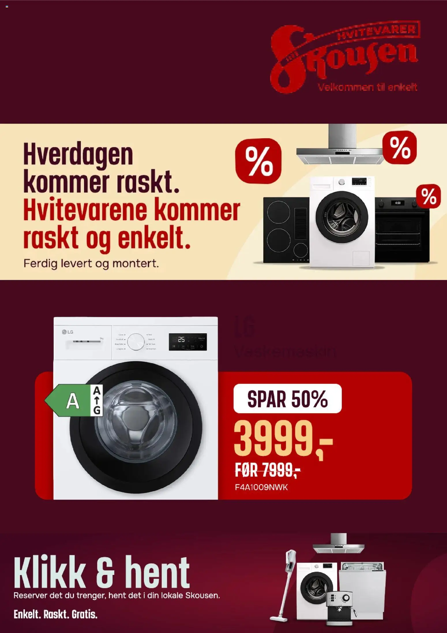 Forhåndsvis Skousen kundeavis fra butikk Skousen gyldig fra 29/07/2026