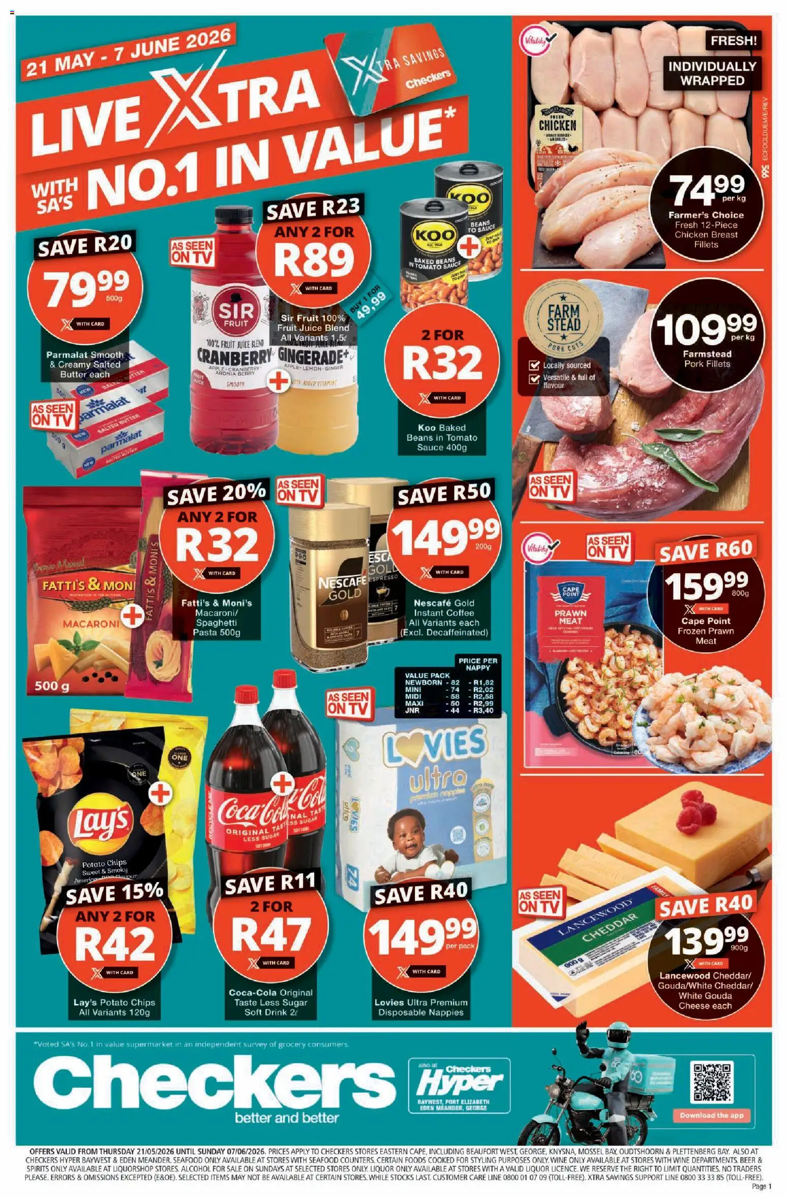 Preview of Checkers flyer valid from 21/05/2026