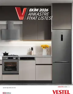 Vestel Vestel - Ankastre Ürünler 01.10.2026 - Broşürünün önizlemesi