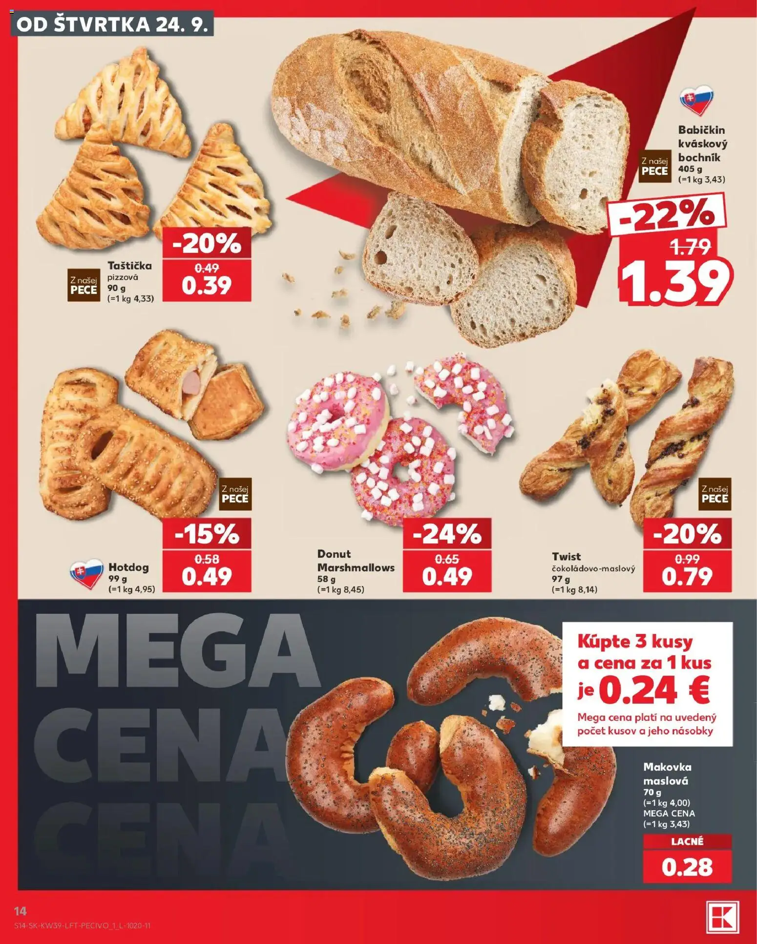 Náhľad Kaufland letáku platného od 24.09.2026