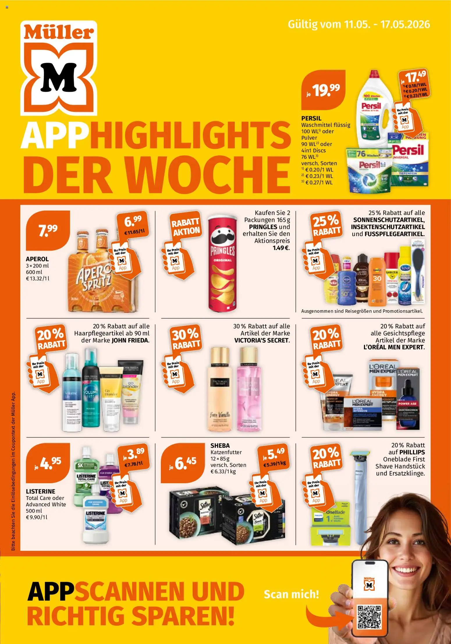 Vorschau der Angebote: Müller Müller Flugblatt gültig ab 11.05.2026