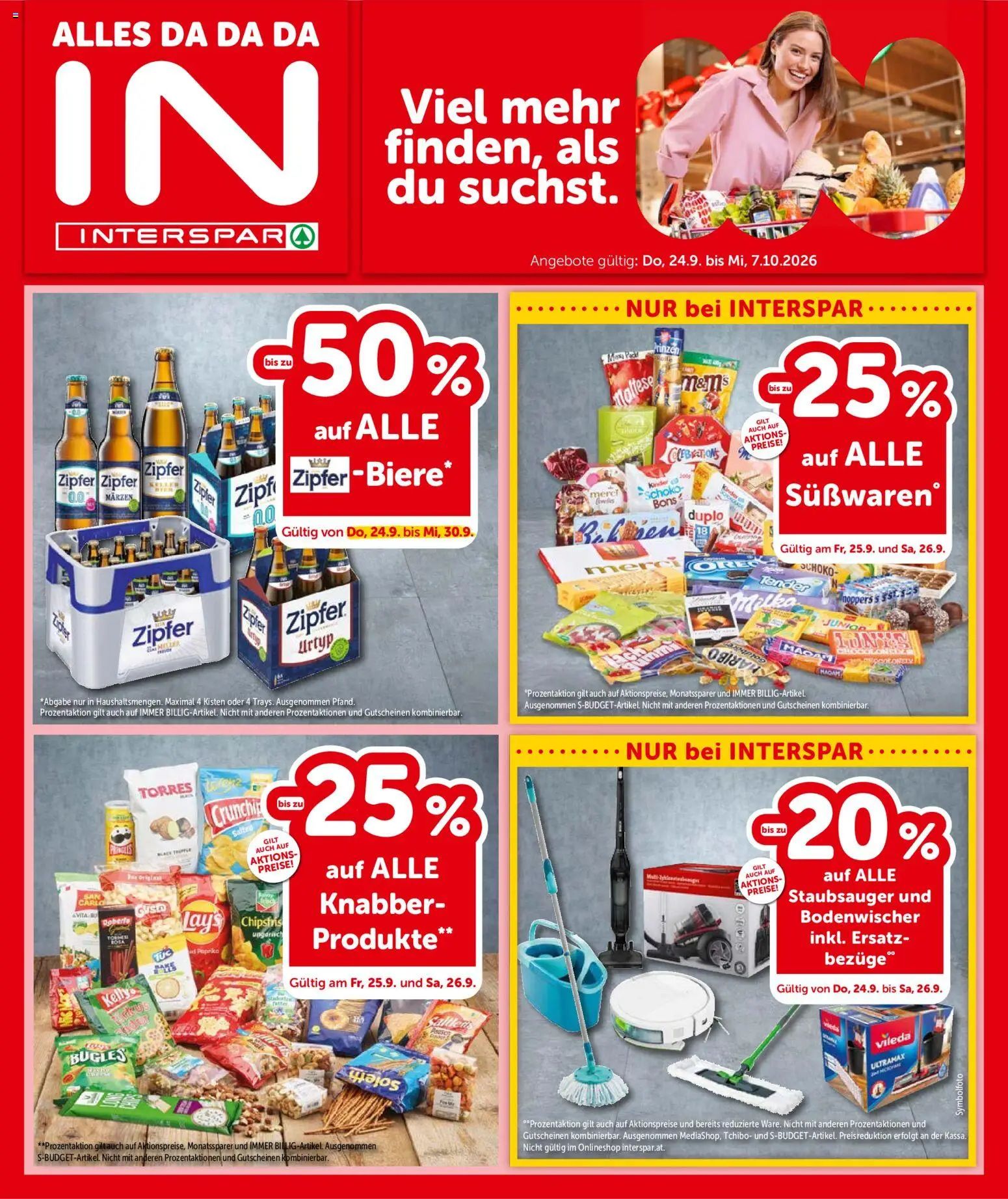 Vorschau der Angebote: Interspar Interspar Flugblatt gültig ab 24.09.2026