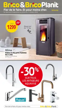 Voorbeeld van Brico Plan-it Fier de le faire. Et pour moins cher. van winkel Brico Plan-it geldig vanaf 23/09/2026