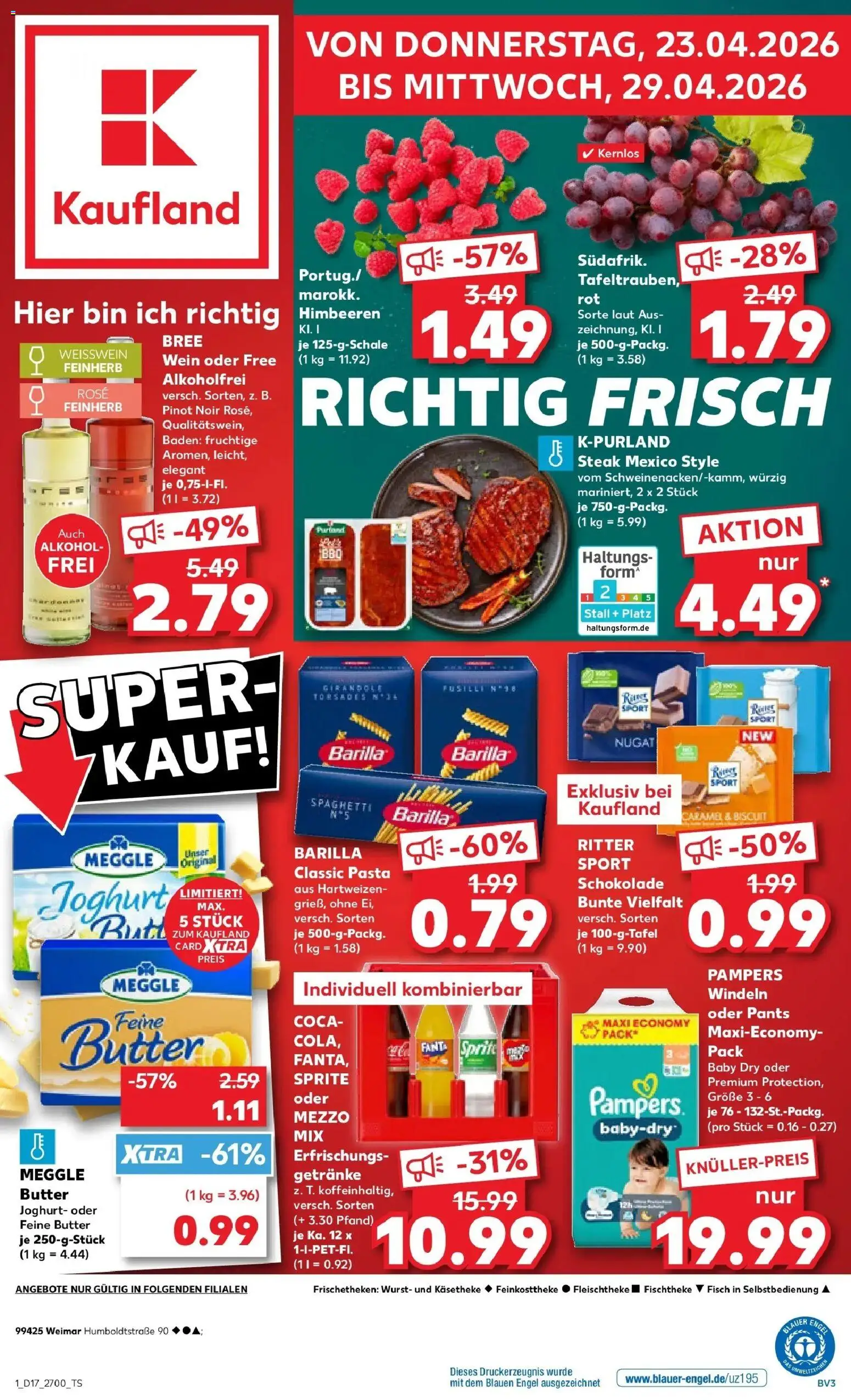 Wunderschãne Kaufland Weimar Prospekt Bild