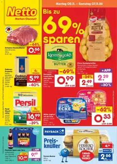 Vorschau von dem Prospekt des Geschäftes Netto Marken-Discount, gültig ab dem 02.11.2026