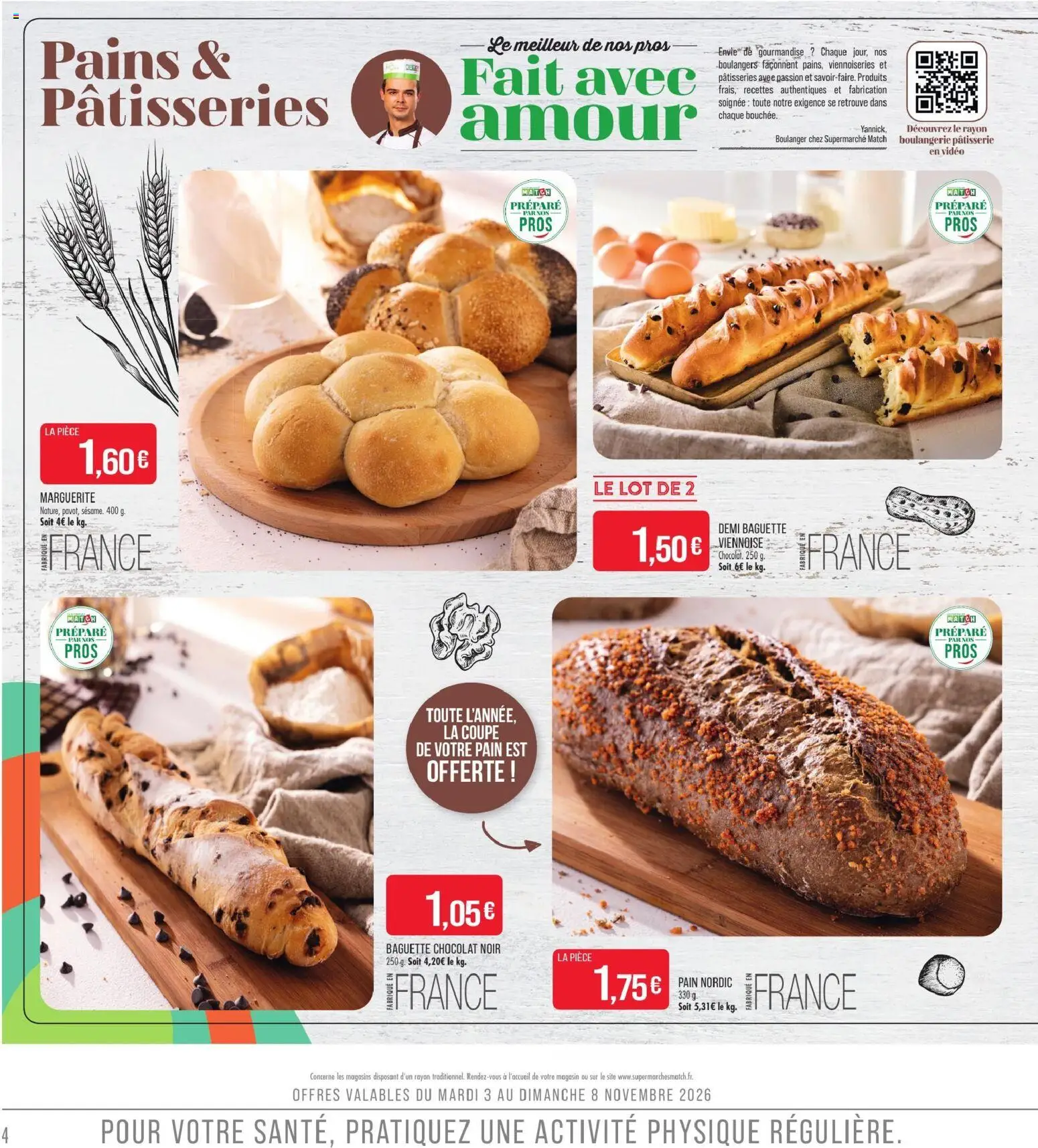 Prévisualisation de Match Supermarché catalogue du magasin Match Supermarché formulaire valide 03/11/2026