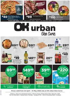 Preview of OK Foods flyer valid from 24/04/2026