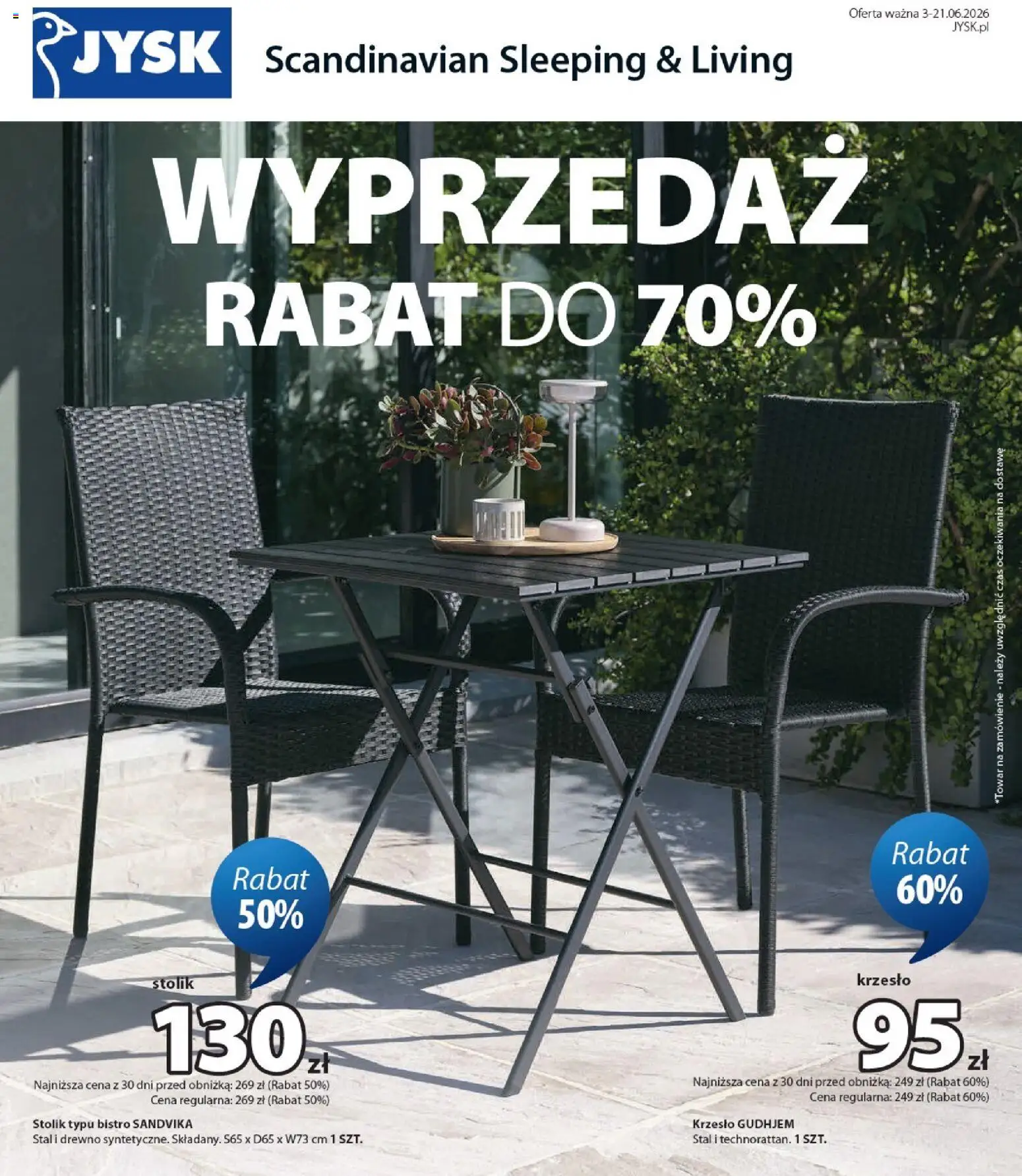 Pogląd gazetki "JYSK gazetka" ze sklepu JYSK ważnej od 03.06.2026