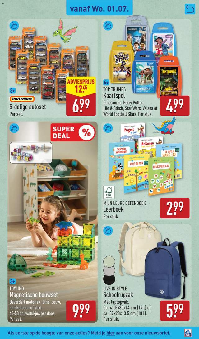 Nieuwe Aldi folder vanaf 29-06
