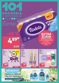 Náhľad 101 drogerie letáku platného od 24.06.2026