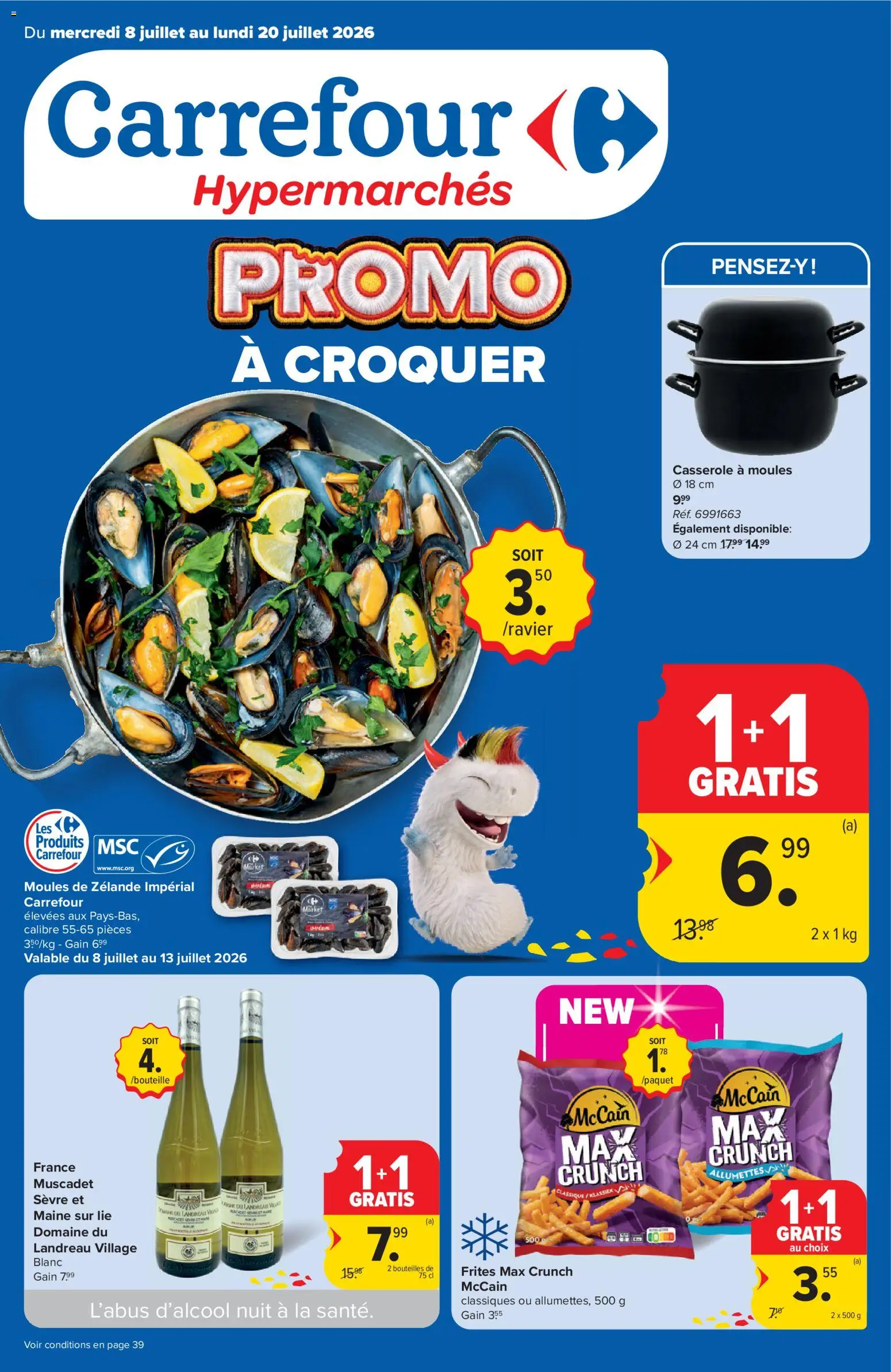 Voorbeeld van Carrefour Folder de la semaine 28 van winkel Carrefour geldig vanaf 08/07/2026