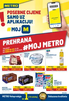 Pregled letka Metro Katalog trgovine Metro vrijedi od 01.06.2026