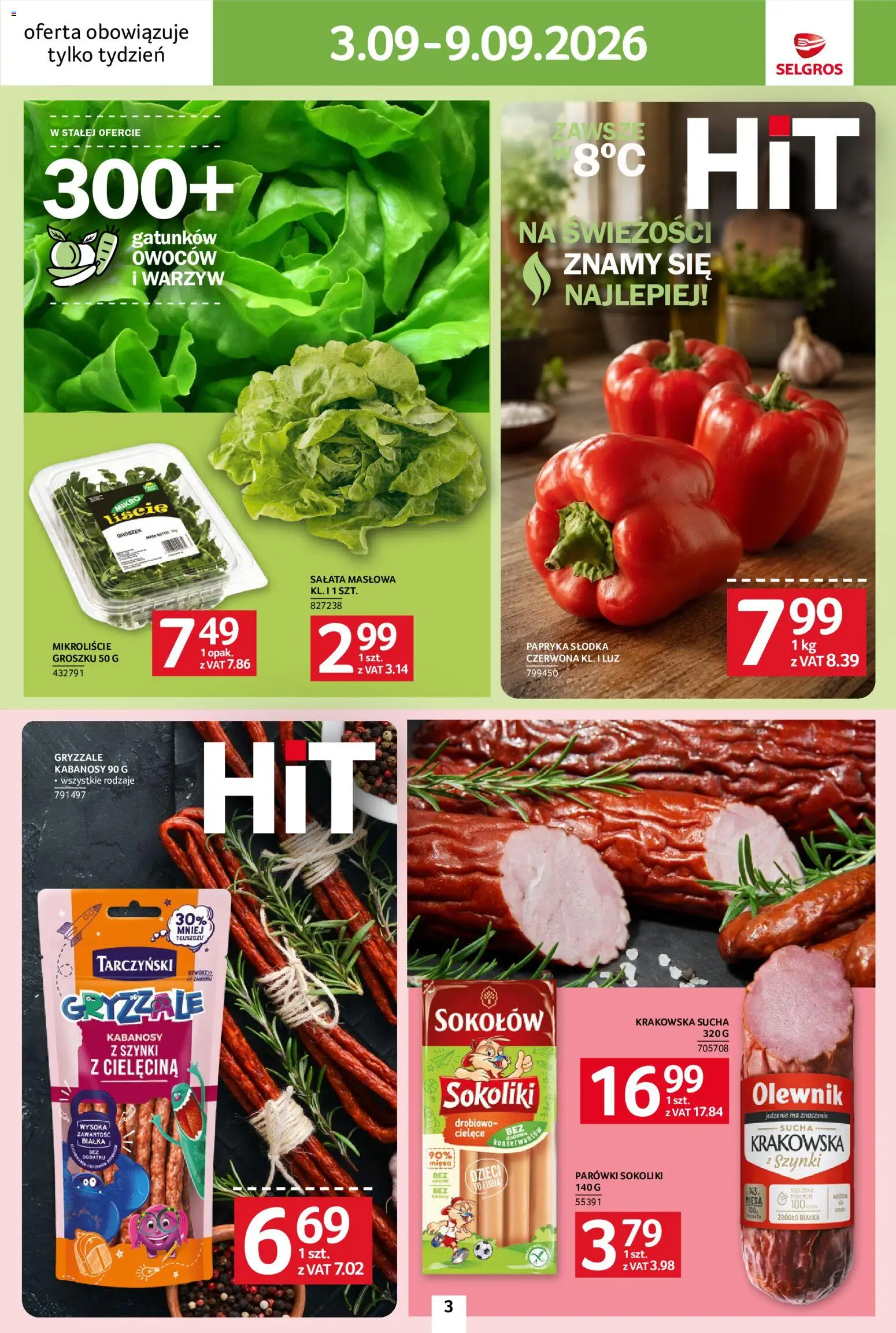 Pogląd gazetki "Selgros cash&carry gazetka - Jeszcze więcej super promocji" ze sklepu Selgros cash&carry ważnej od 03.09.2026
