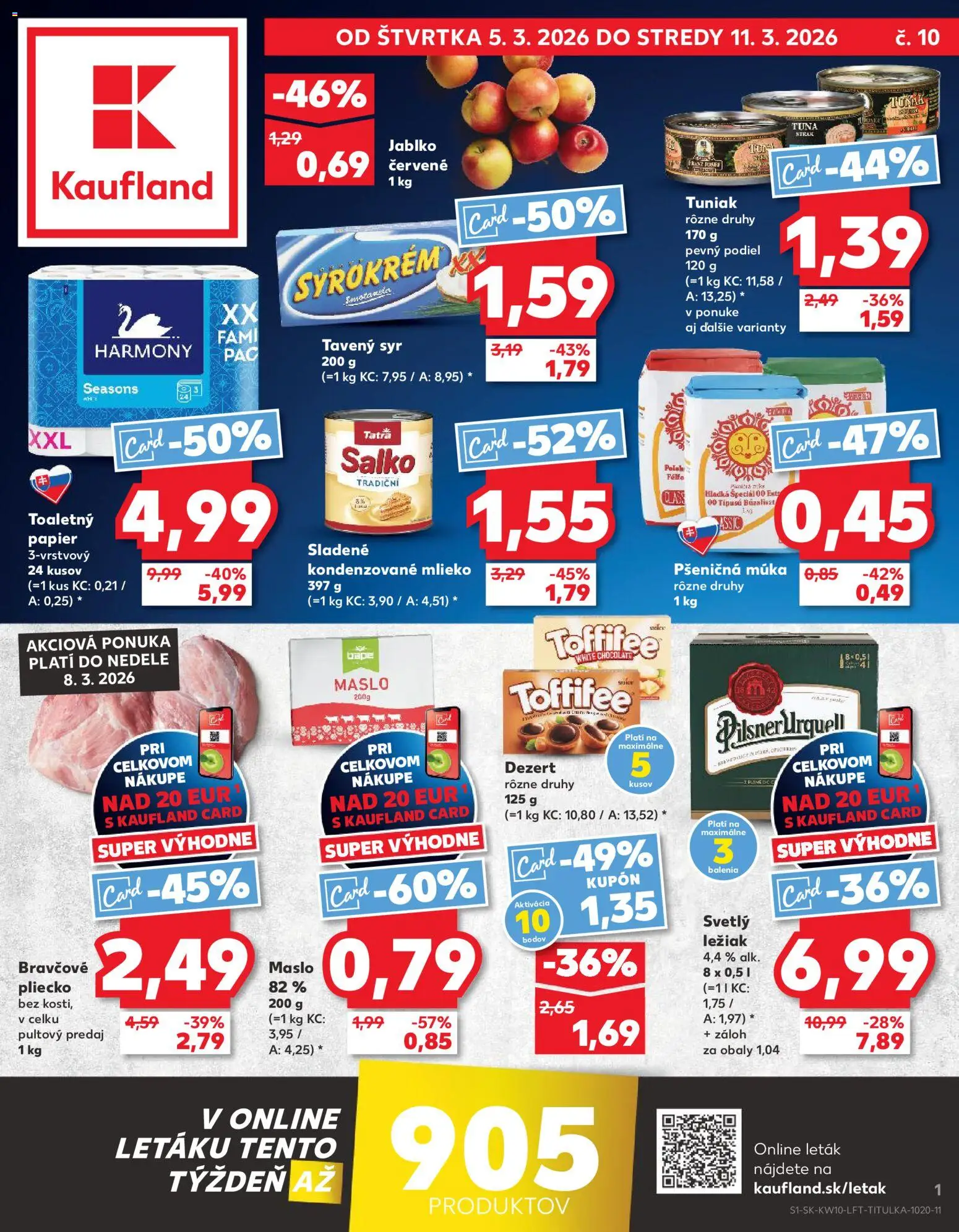 Náhľad Kaufland letáku platného od 05.03.2026