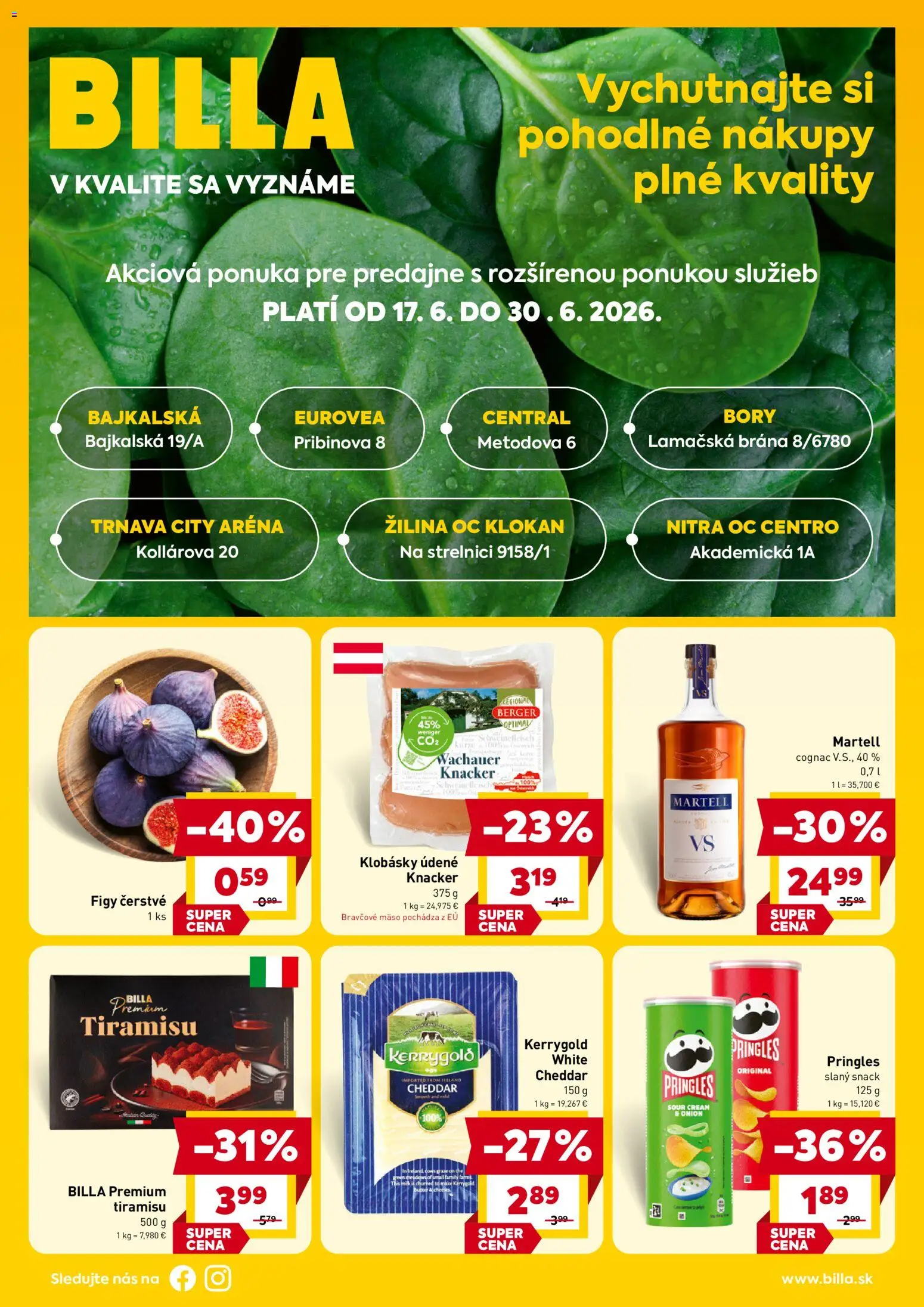 Náhľad Billa letáku platného od 17.06.2026