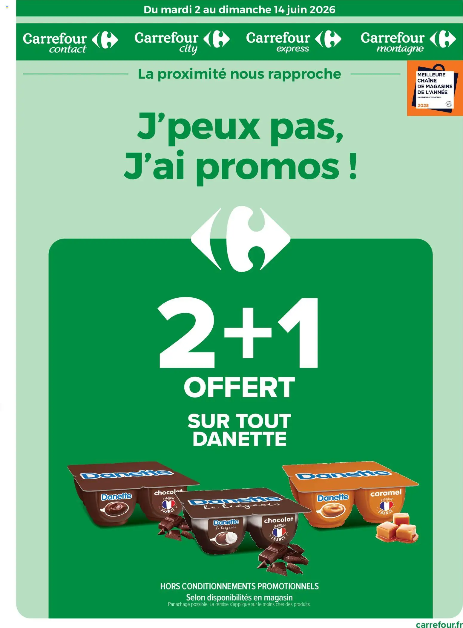 Prévisualisation de Carrefour contact catalogue du magasin Carrefour contact formulaire valide 02/06/2026