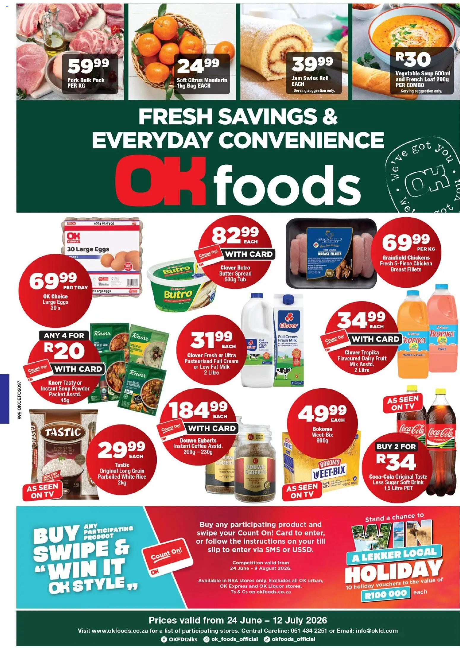Preview of OK Foods flyer valid from 24/06/2026