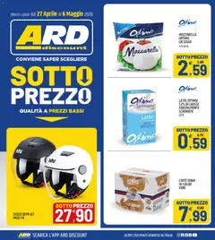 Anteprima dell'opuscolo ARD Discount volantino Puglia dal negozio ARD Discount valido da 27/04/2026