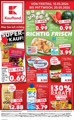 Vorschau von dem Prospekt des Geschäftes Kaufland, gültig ab dem 15.05.2026