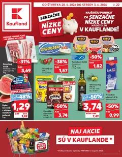 Náhľad Kaufland letáku platného od 28.05.2026
