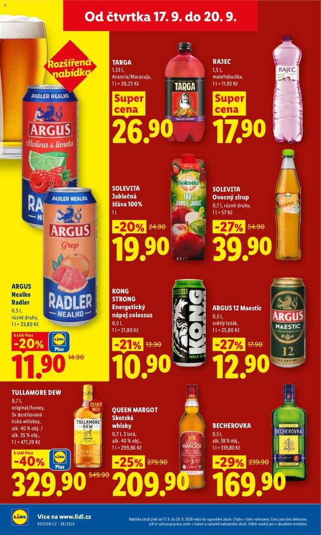 Nový Lidl leták od 17.09.