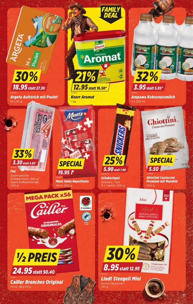 Neue Denner Aktionen ab 11.06.