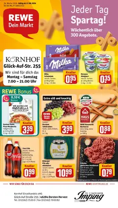 Vorschau von dem Prospekt des Geschäftes Rewe, gültig ab dem 17.08.2026