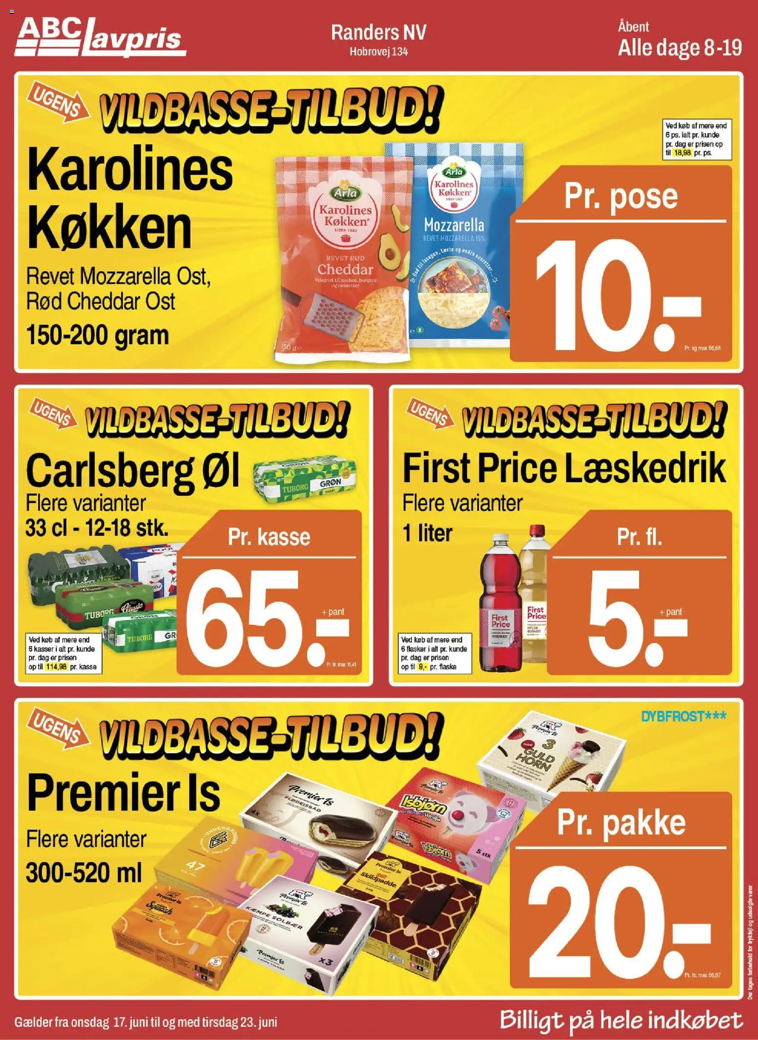 Eksempel på tilbudsavis Abc Lavpris - Tilbudsavis uge 25 fra butik Abc Lavpris gyldig fra 17/06/2026