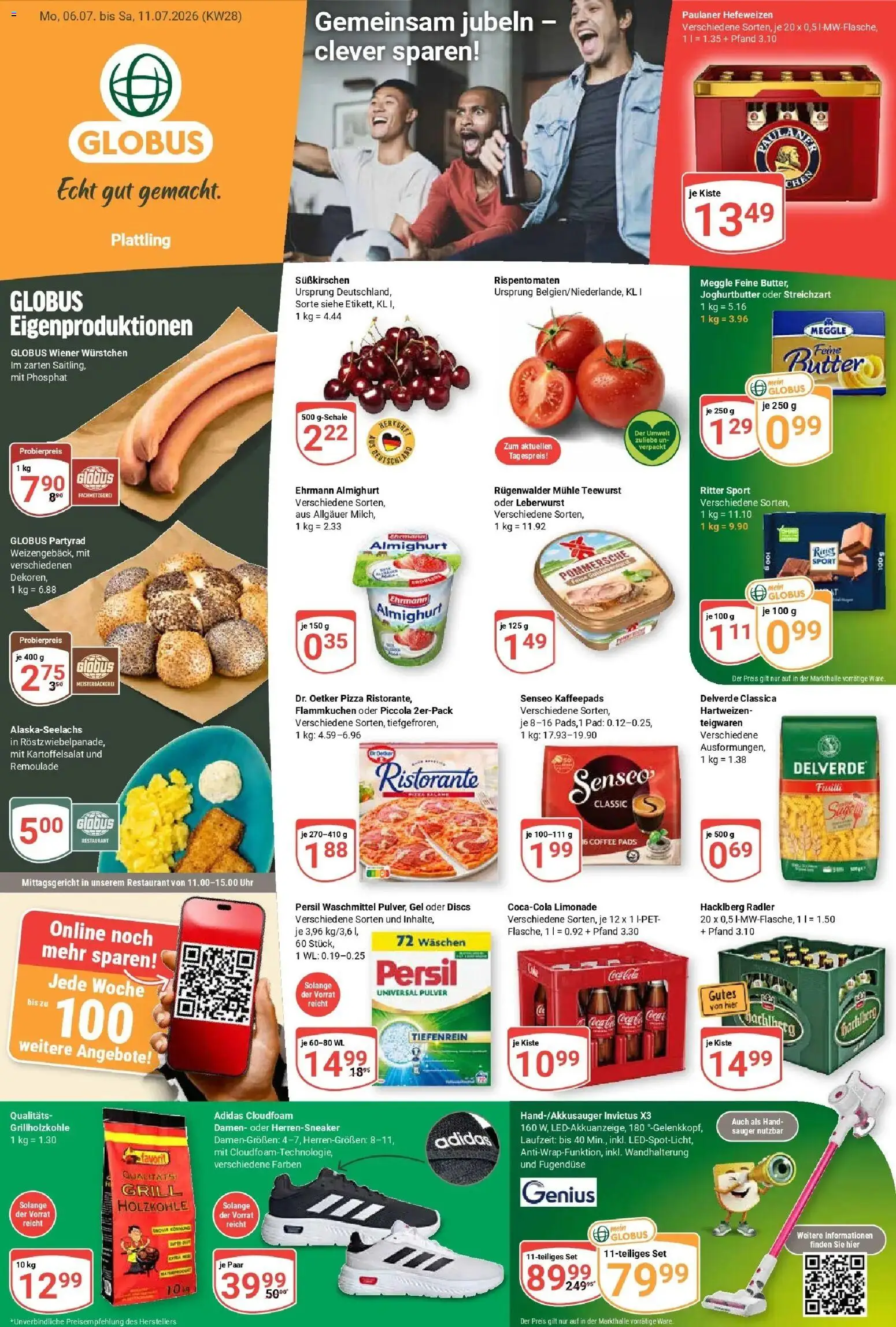 Vorschau von dem Prospekt des Geschäftes Globus, gültig ab dem 06.07.2026