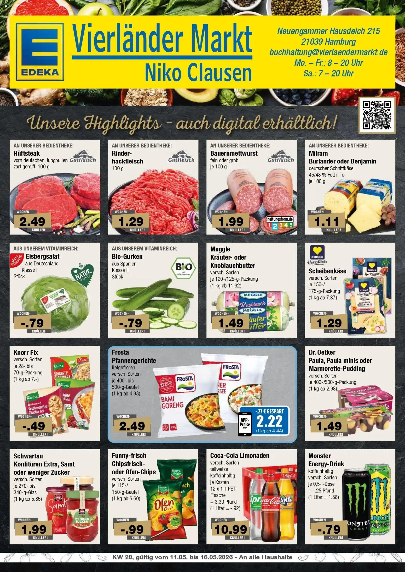 Vorschau von dem Prospekt des Geschäftes Edeka, gültig ab dem 10.05.2026