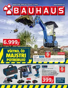 Náhľad Bauhaus letáku platného od 03.08.2026