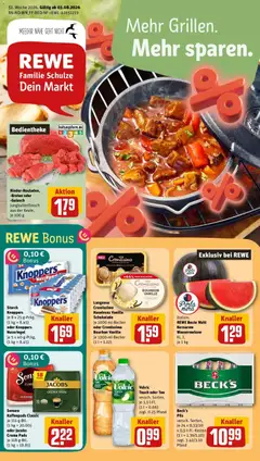 Vorschau von dem Prospekt des Geschäftes Rewe, gültig ab dem 03.08.2026