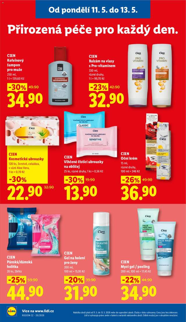 Nový Lidl leták od 11.05.