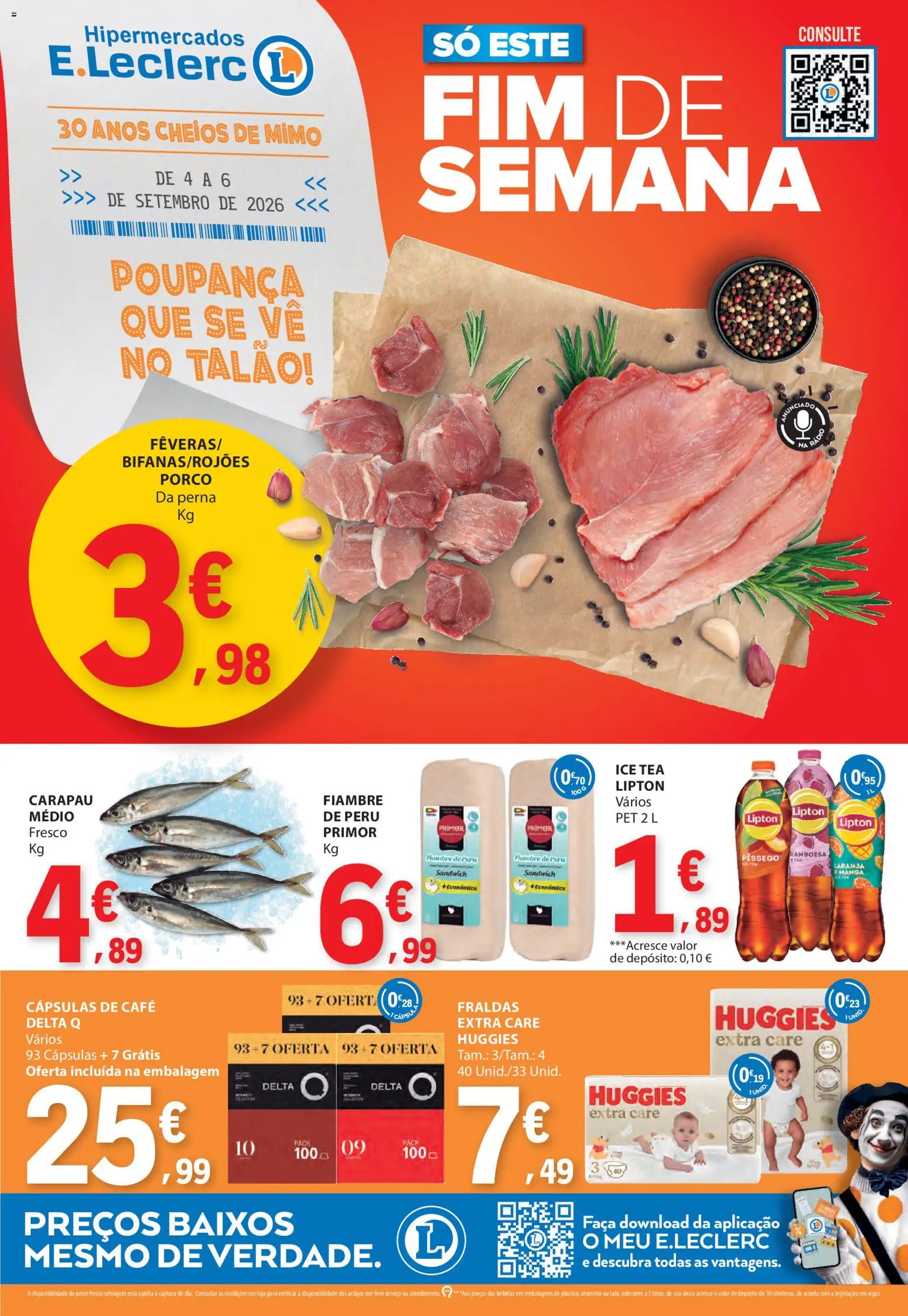 Pré-visualização do folheto da loja E.Leclerc válida a partir de 04/09/2026