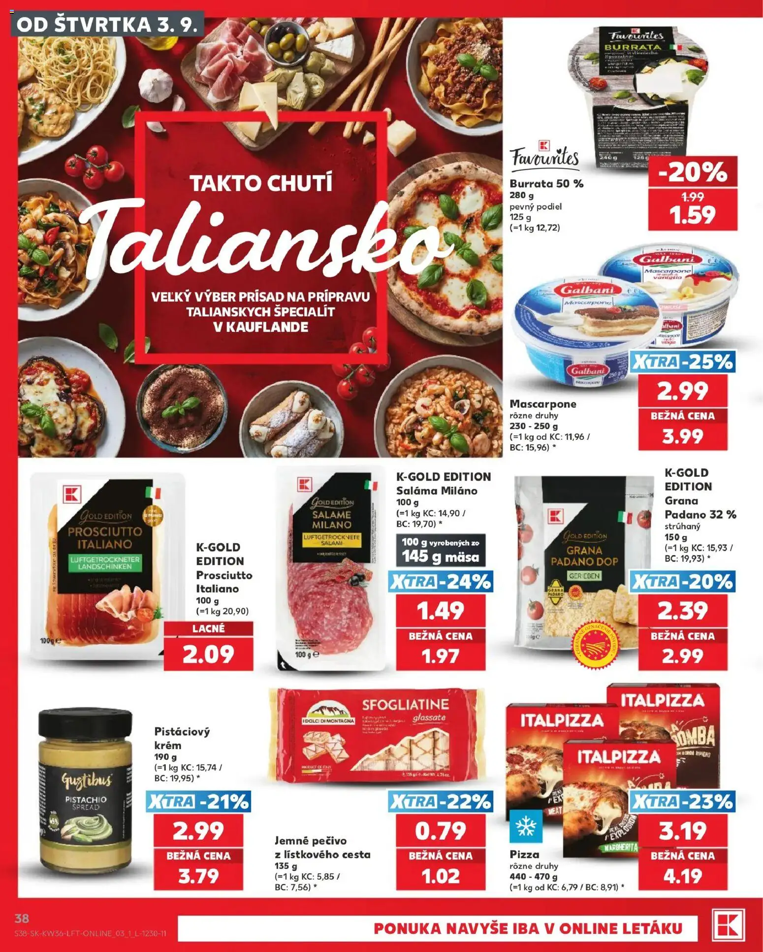 Náhľad Kaufland letáku platného od 03.09.2026
