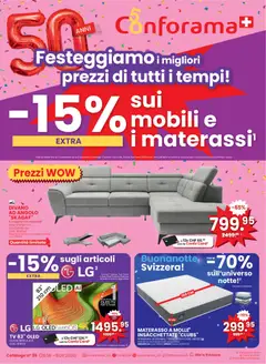 Vorschau des Merkblatts Conforama aktionen IT vom Shop Conforama gültig von 26.08.2026 bis 08.09.2026