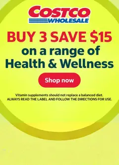 Preview of Costco Catalogue - Health & Wellness - valid from 24/06/2026
