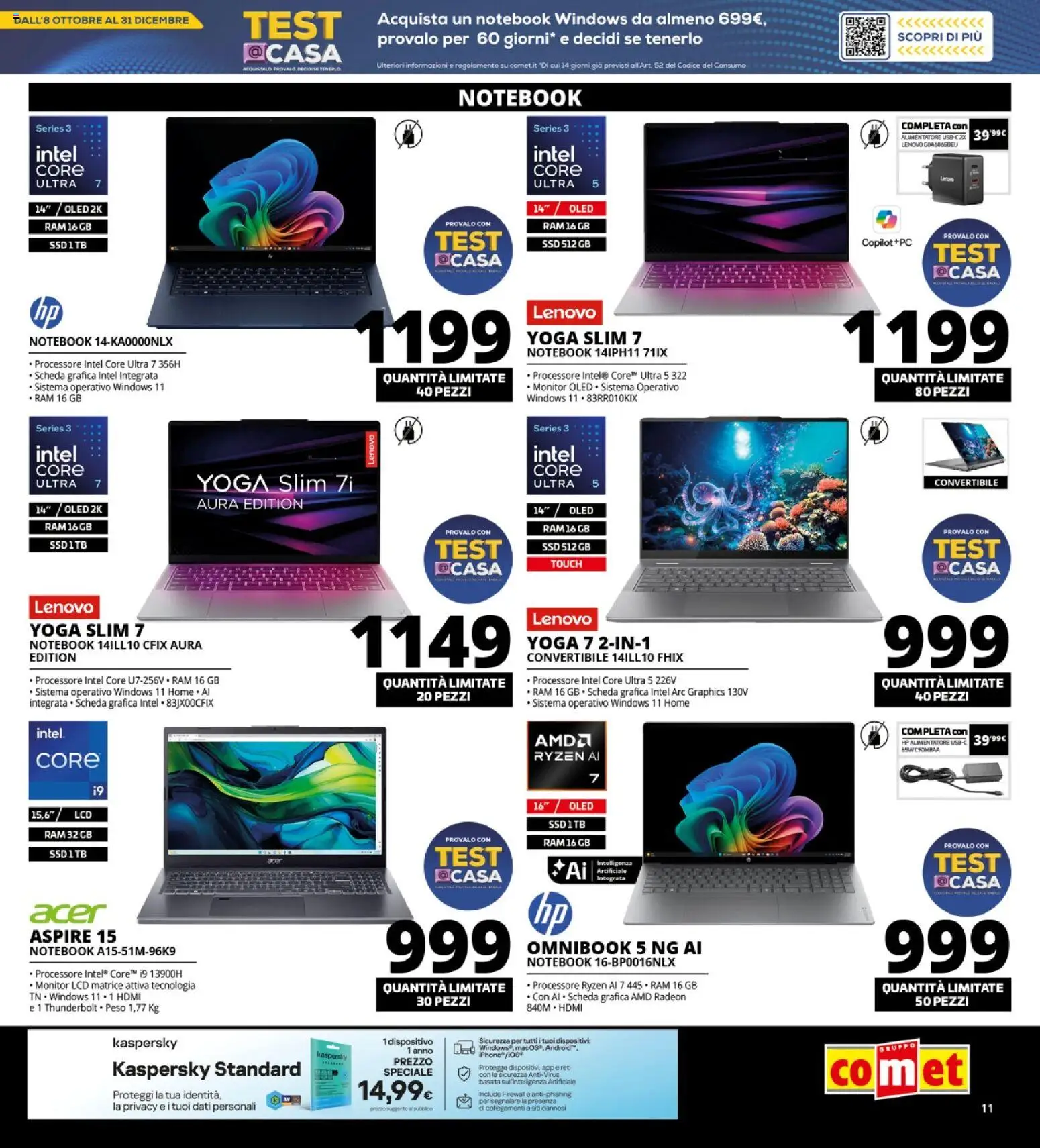 Anteprima dell'opuscolo Comet Black Friday dal negozio Comet valido da 29/10/2026
