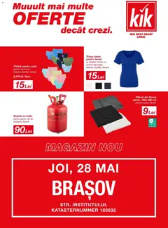 Previzualizarea de cataloage: Kik Catalog KiK până în data de 27.05.2026 valabil de la 24.12.2025