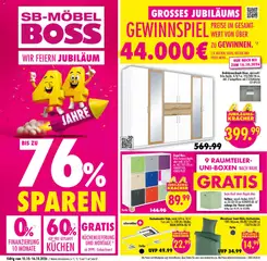 Vorschau von dem Prospekt des Geschäftes SB Möbel Boss, gültig ab dem 10.10.2026