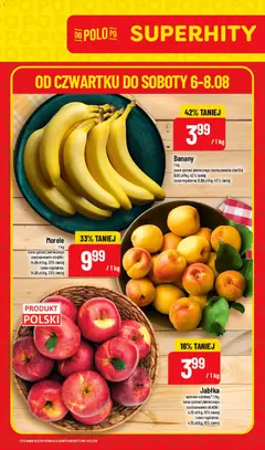 Pogląd gazetki "POLOmarket gazetka - Super Hity" ze sklepu POLOmarket ważnej od 06.08.2026