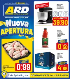 Anteprima dell'opuscolo ARD Discount volantino Donnalucata dal negozio ARD Discount valido da 25/10/2026