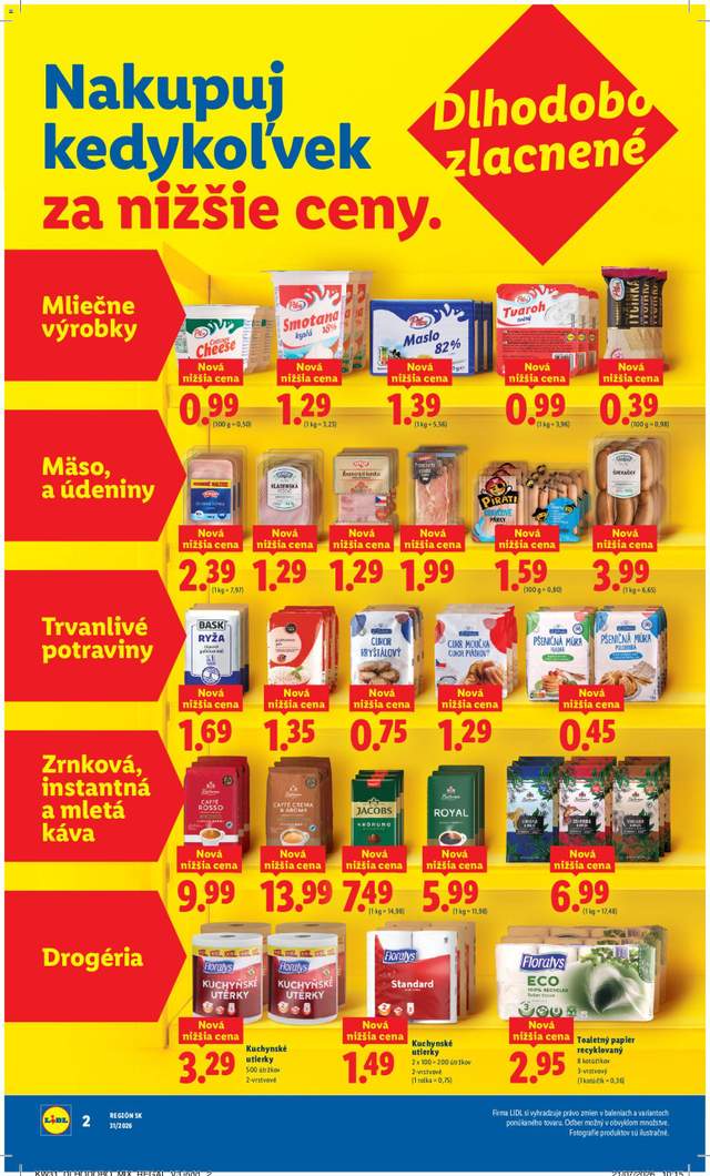 Nový Lidl leták od 27.07.