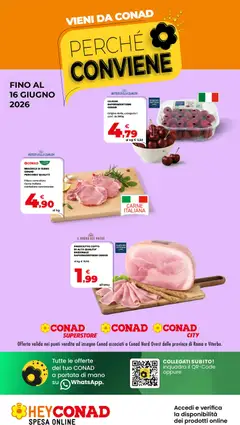 Anteprima dell'opuscolo Conad volantino Perché Conviene dal negozio Conad valido da 04/06/2026